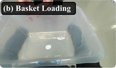 Basket Loading: a container holding added objects